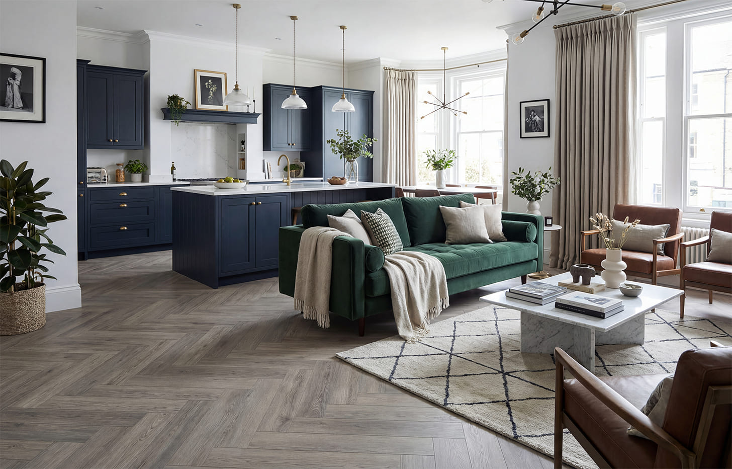 Ламинат Дуб Браунстоун фото 2